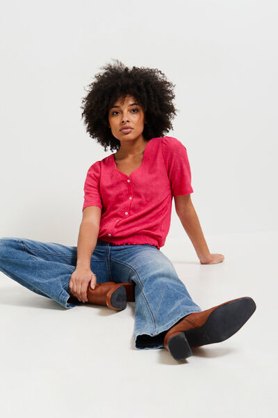 Tshirt ajouré femme