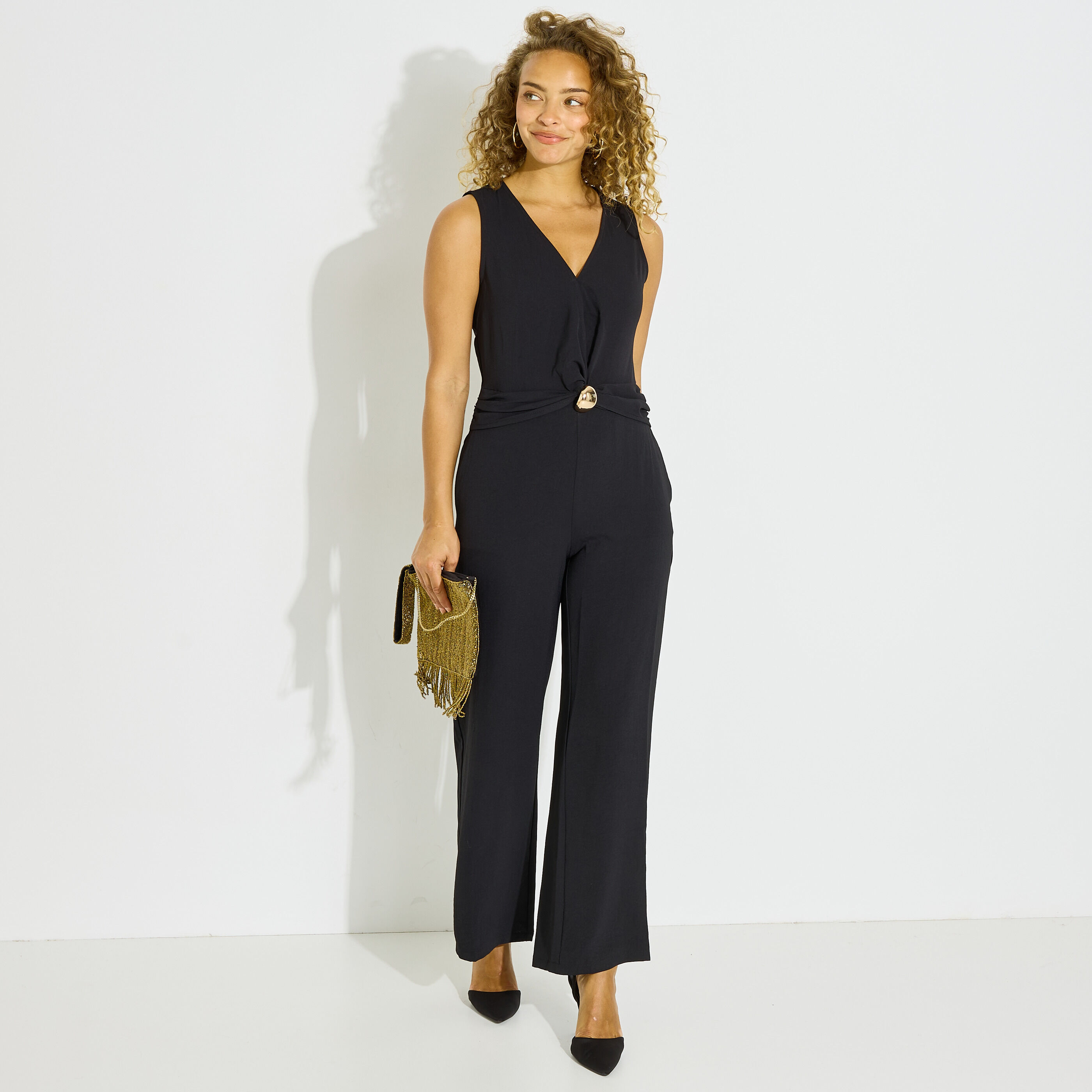 Combinaison pantalon habill&eacute;e femme
