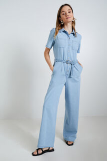 Combinaison denim femme