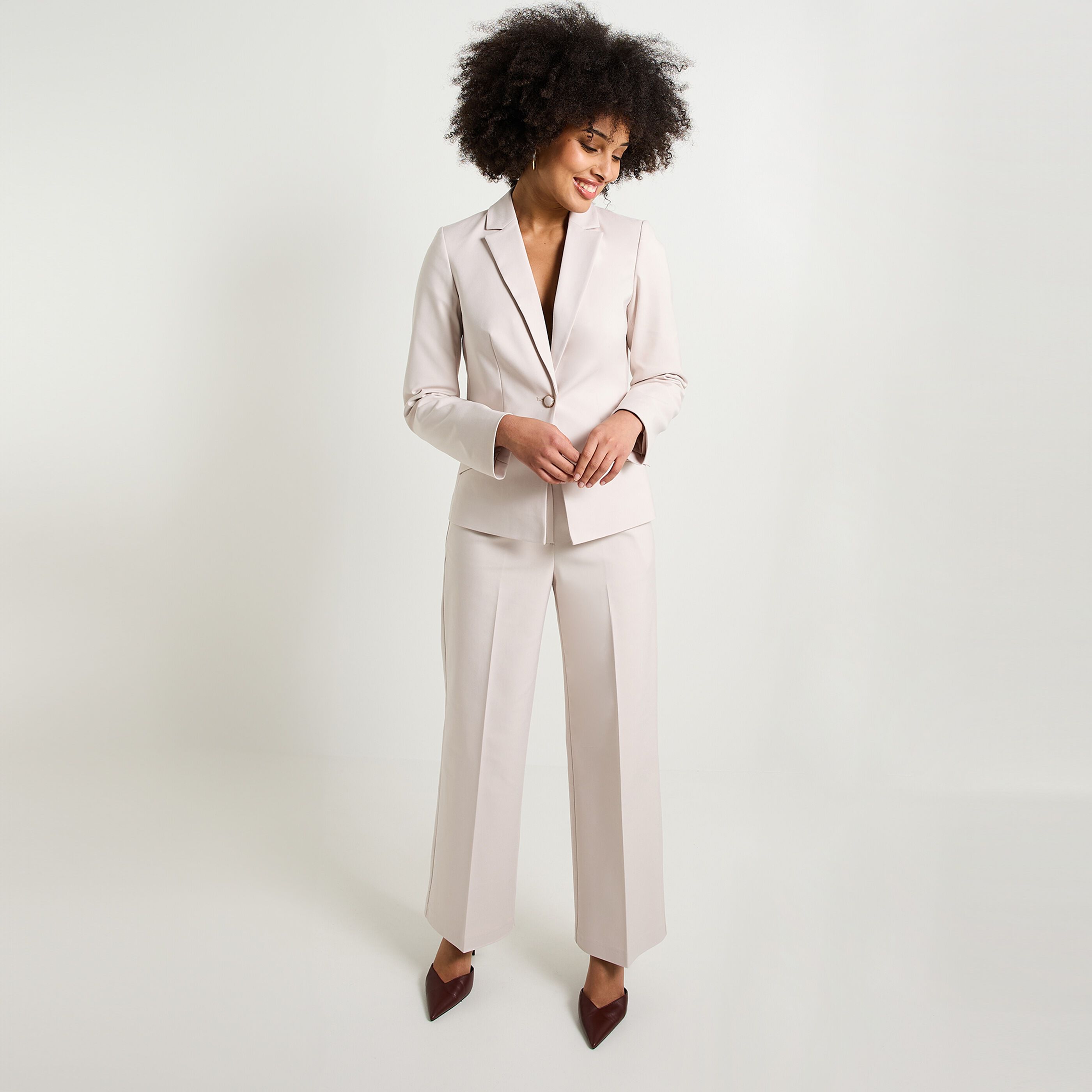 Blazer cintr&eacute; femme