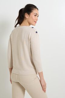 T-shirt col bateau femme
