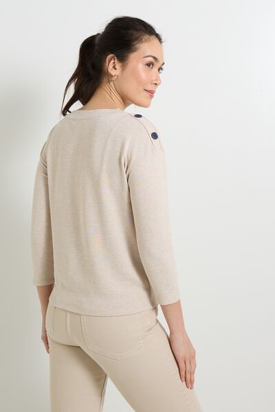 T-shirt col bateau femme