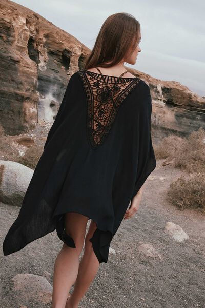 Paréo broderie femme