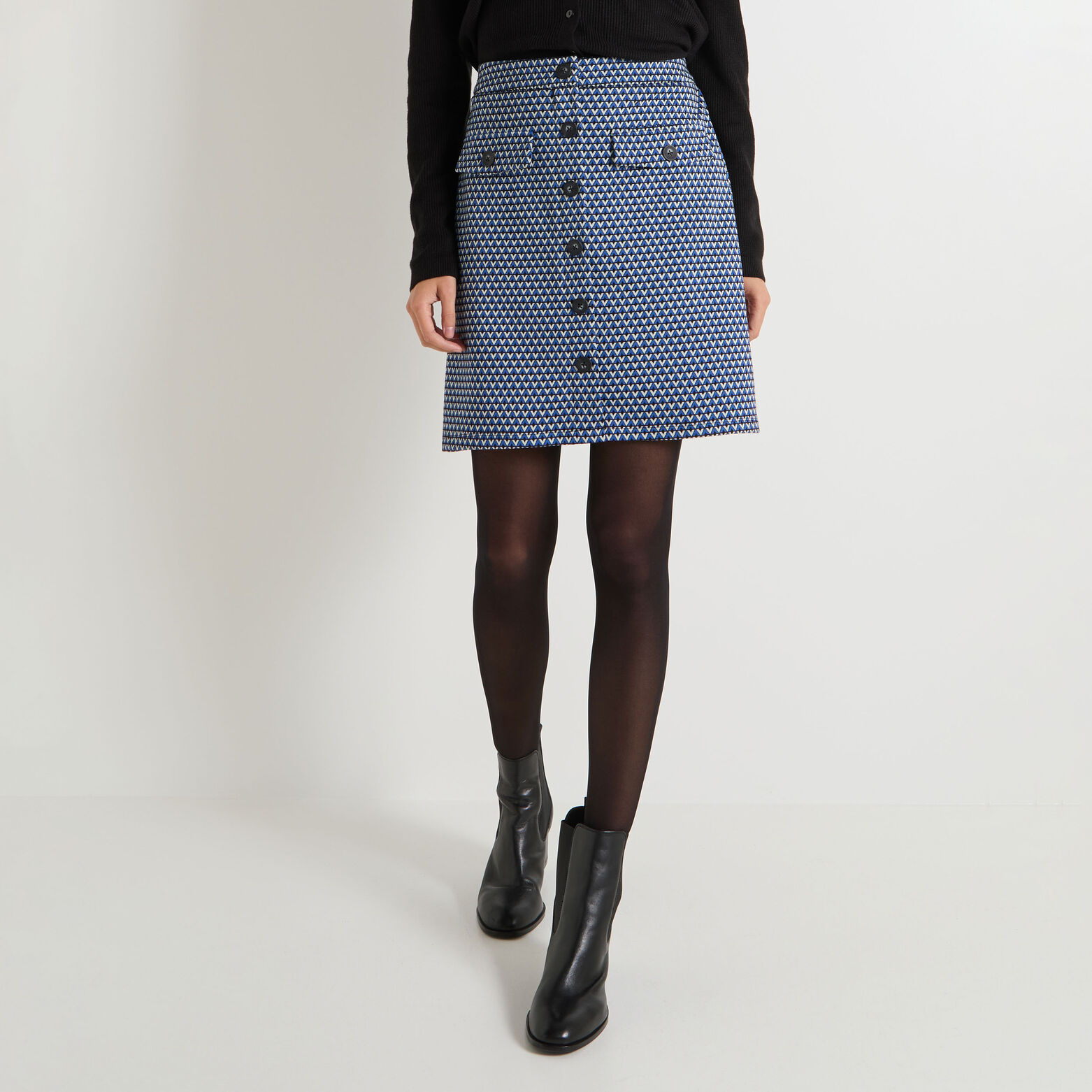 Jupe trapèze femme