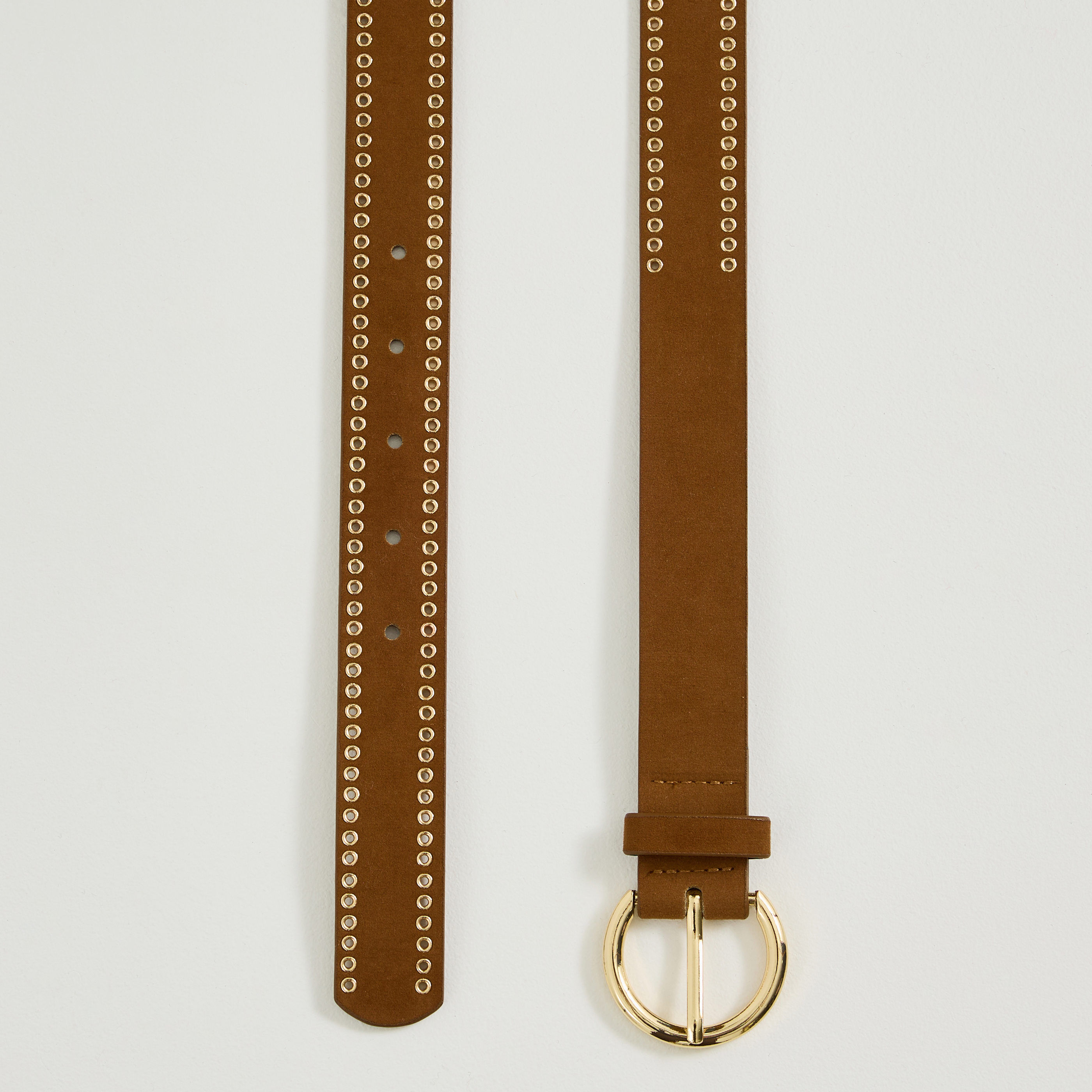 Ceinture &agrave; &oelig;illets femme