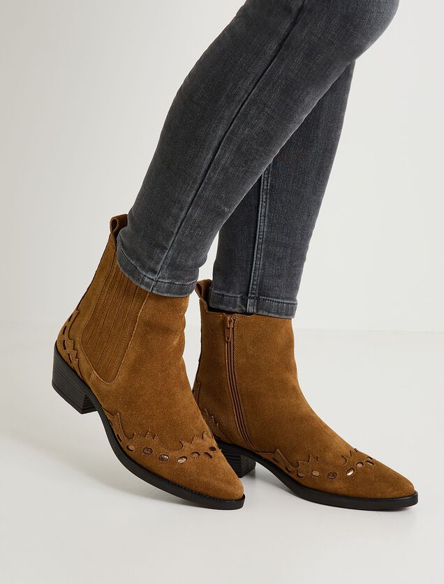 Bottines western femme