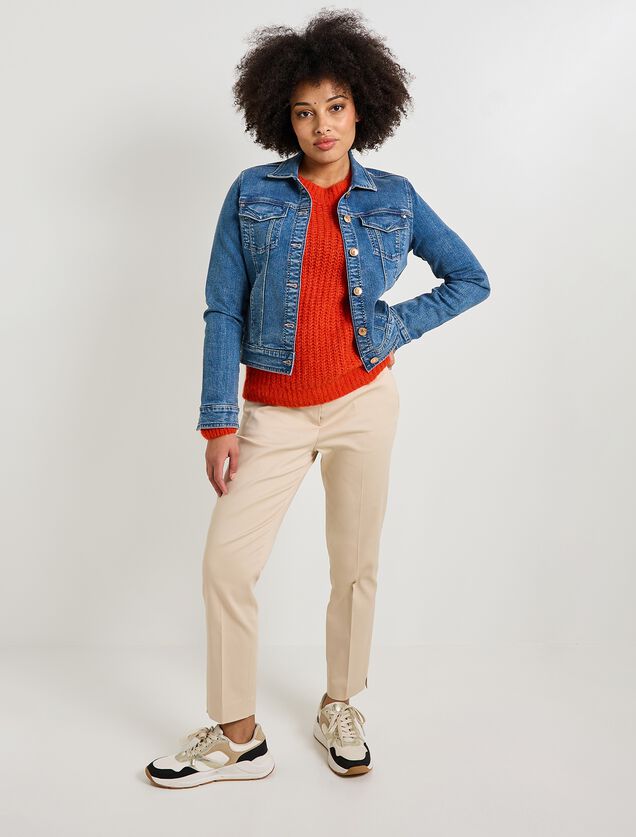 Veste en denim femme