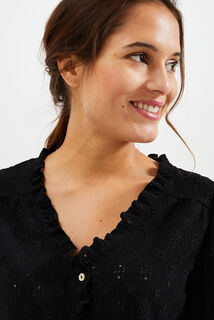 Tshirt maille ajourée femme