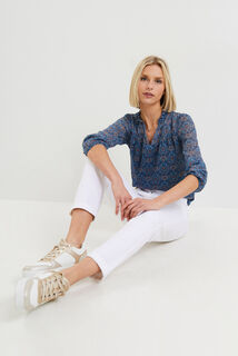 Blouse imprimée femme
