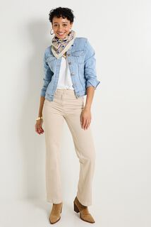 Veste en denim femme