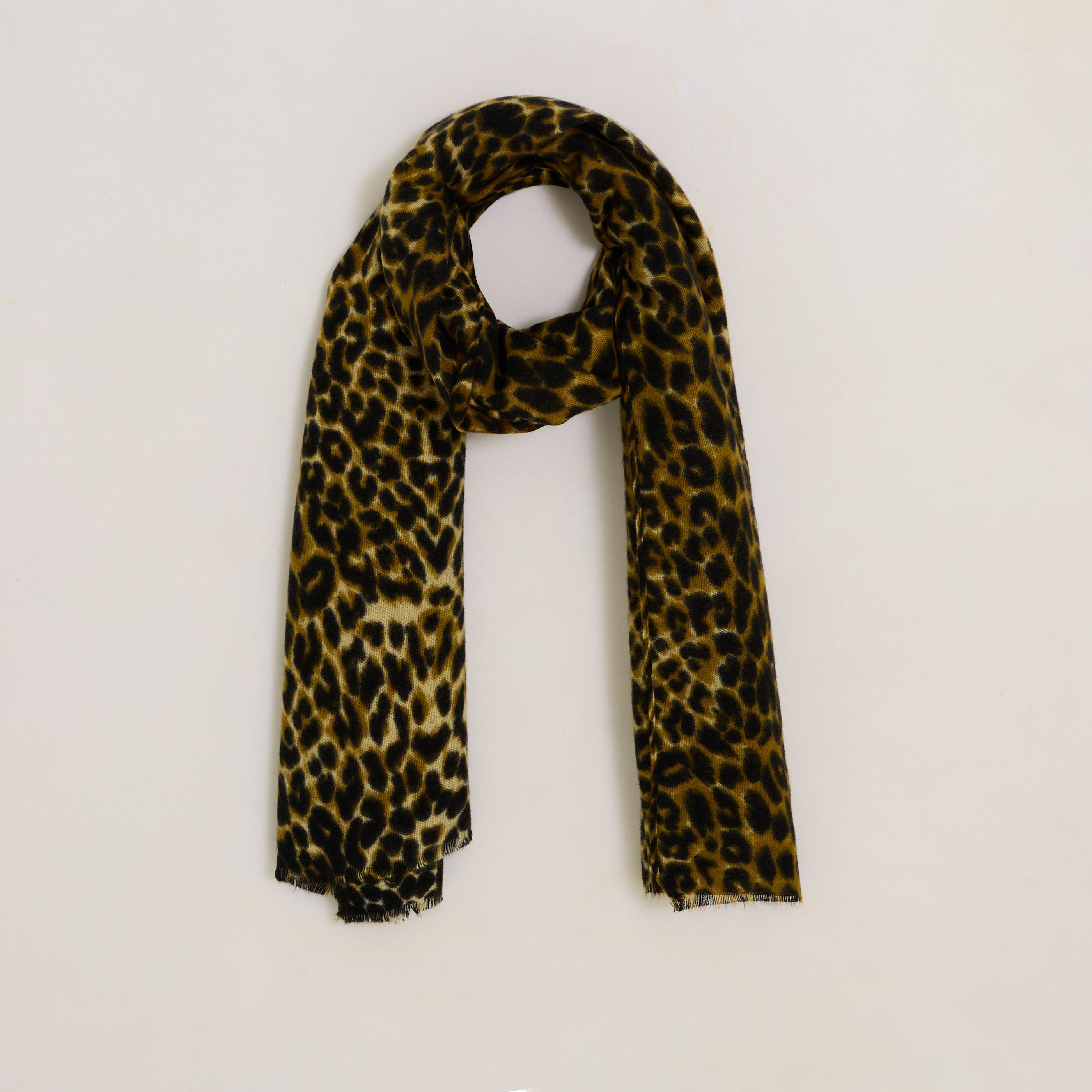 &Eacute;charpe imprim&eacute; l&eacute;opard femme