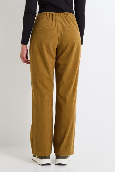 Pantalon velours femme