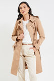 Trench long femme