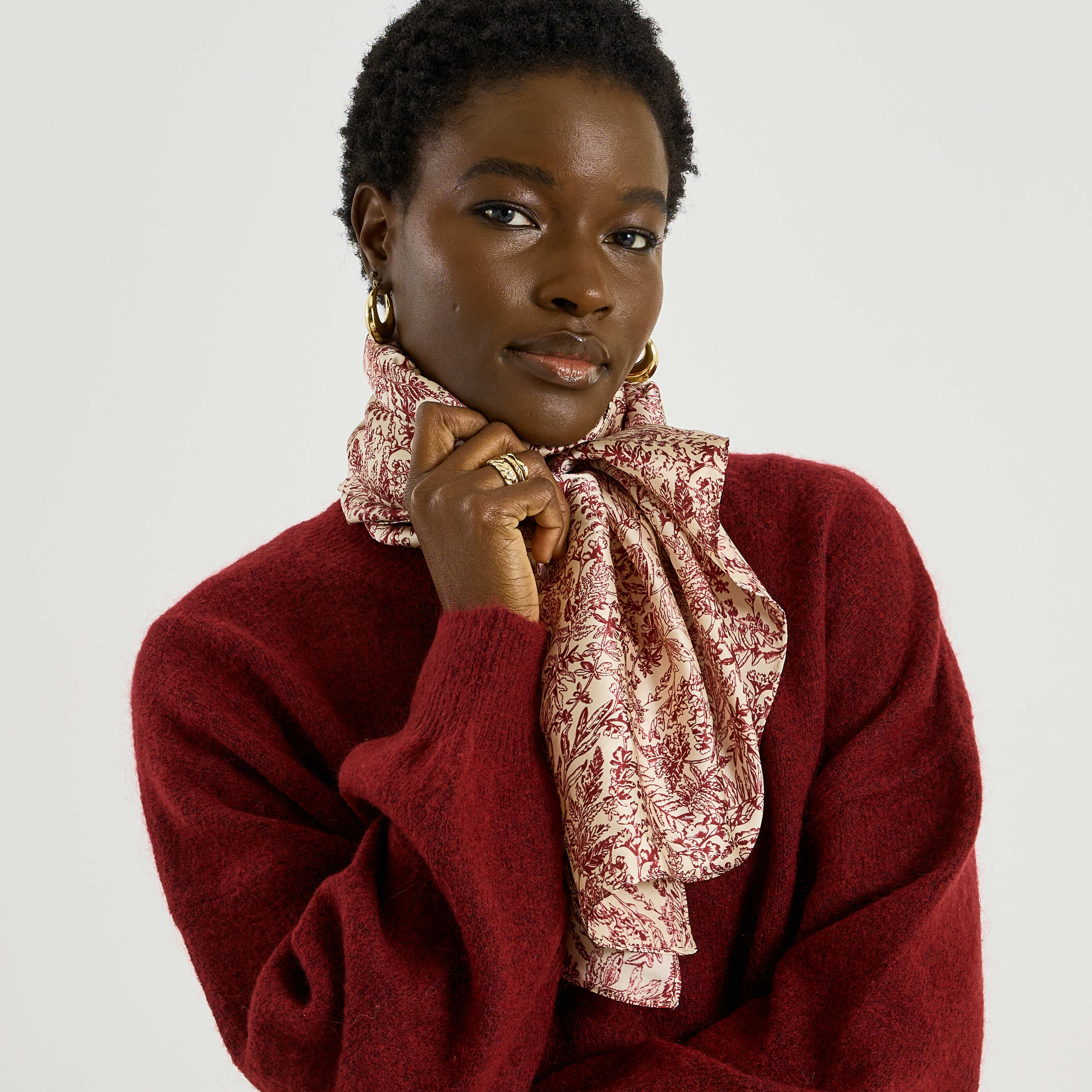 Etole longue bicolore femme