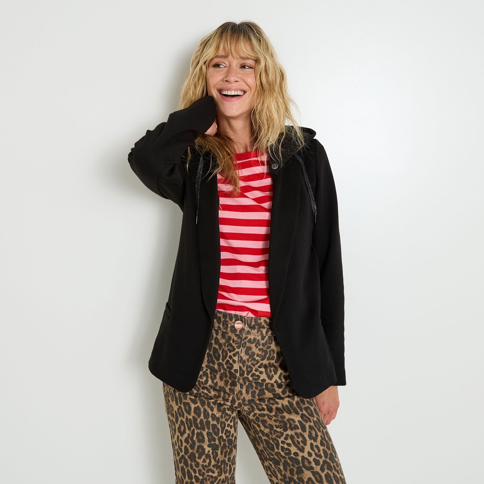 Blazer en maille femme