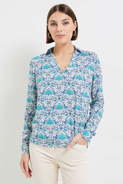 Blouse imprimée femme