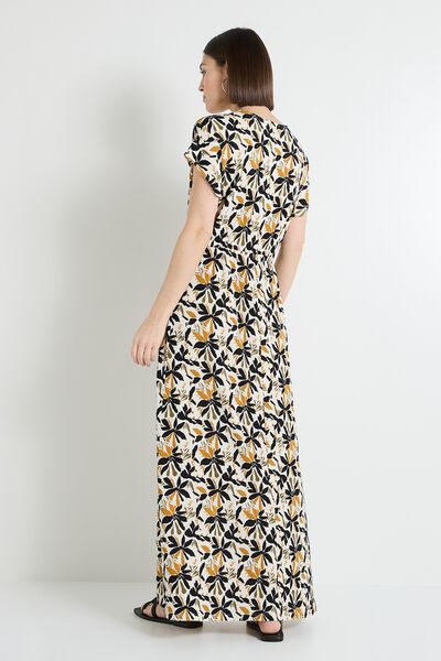 Robe col V femme