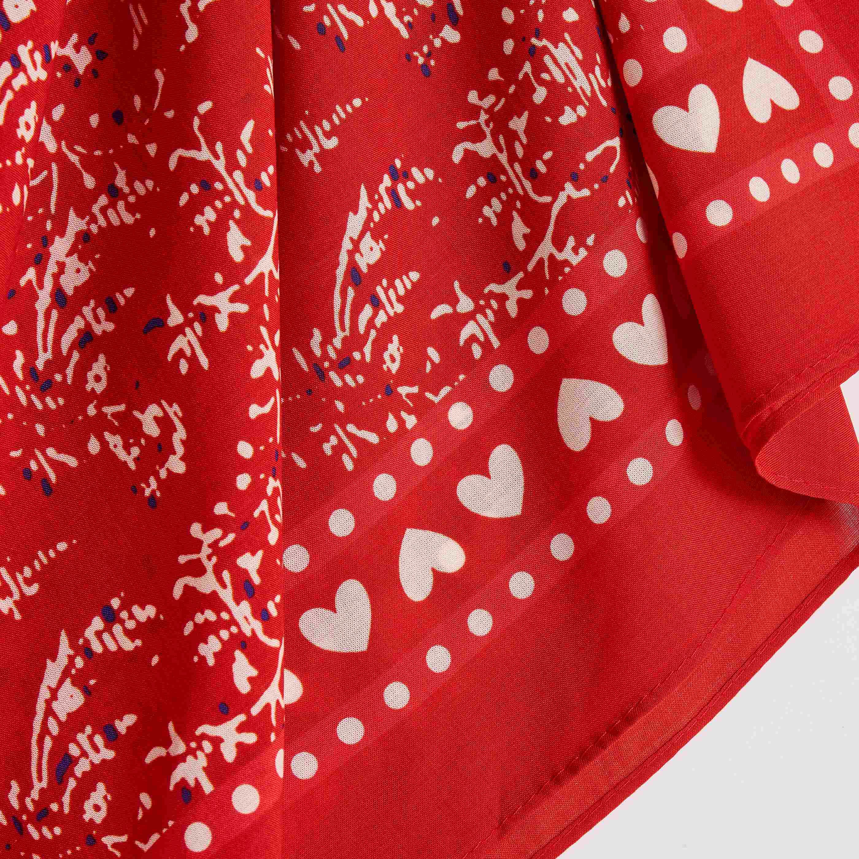 Foulard carr&eacute; femme