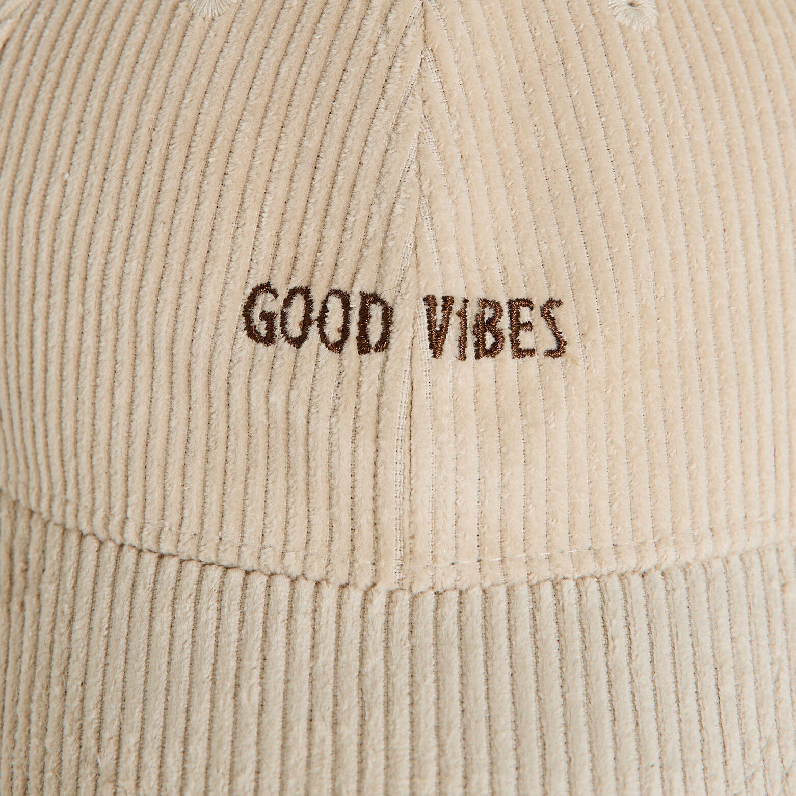 Casquette en velours femme