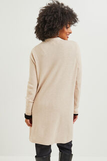 Gilet long femme