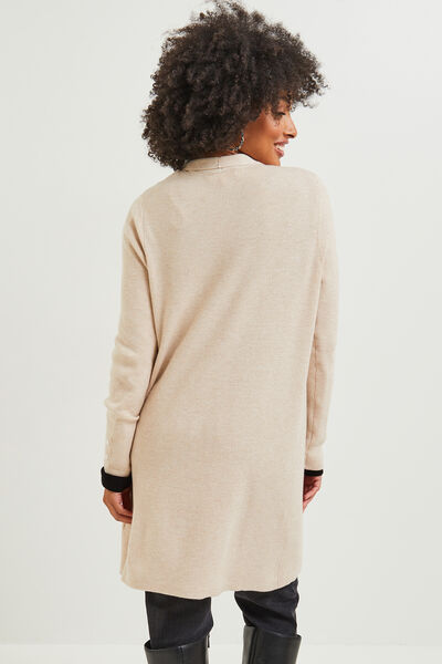 Gilet long femme