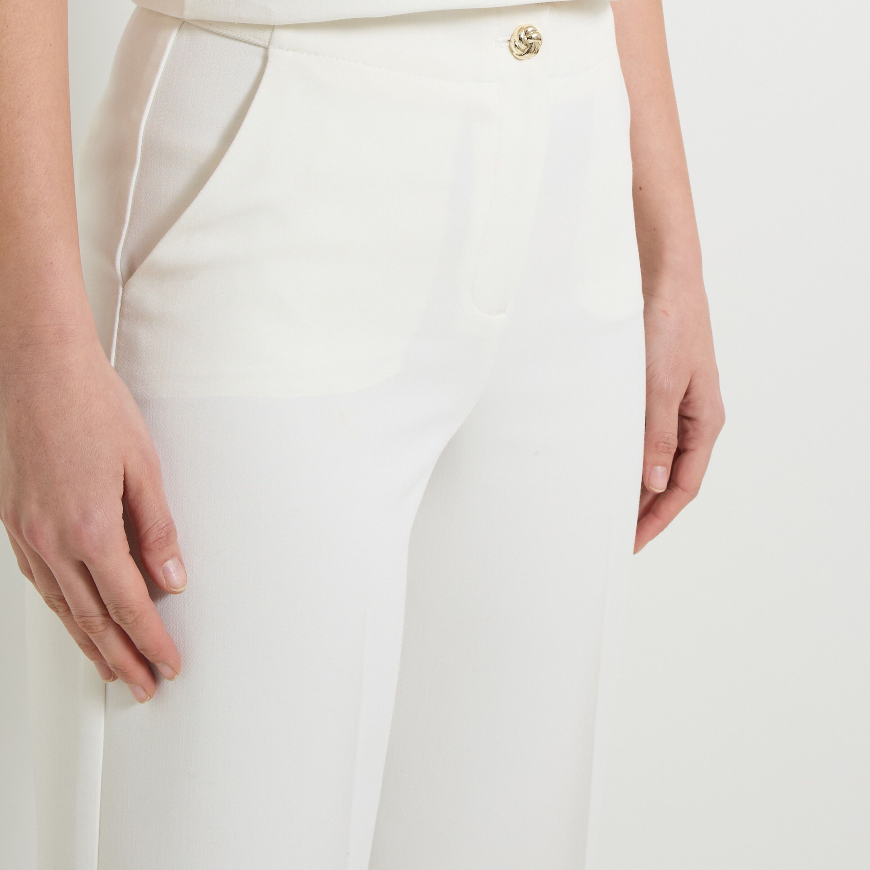 Pantalon large femme