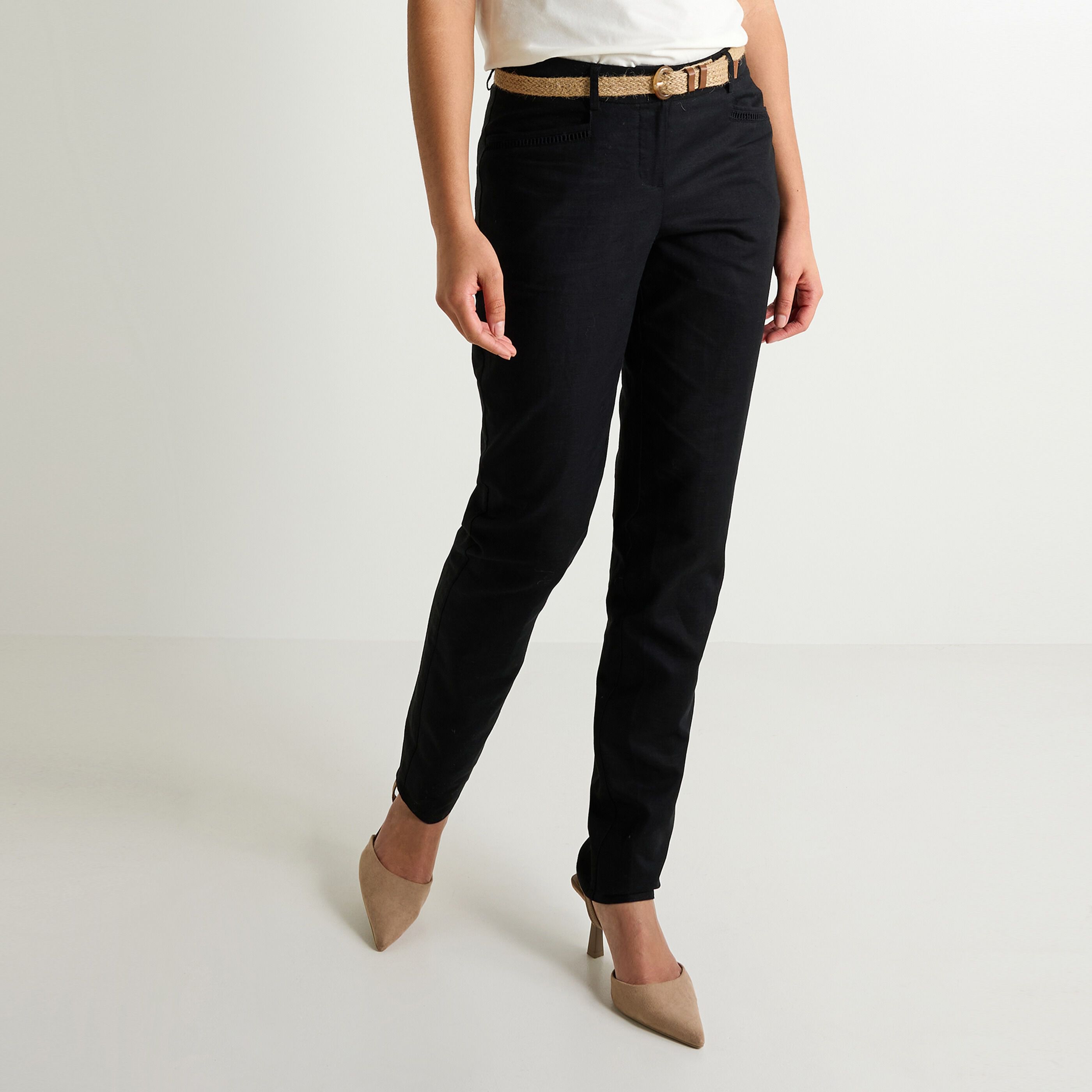Pantalon chino femme