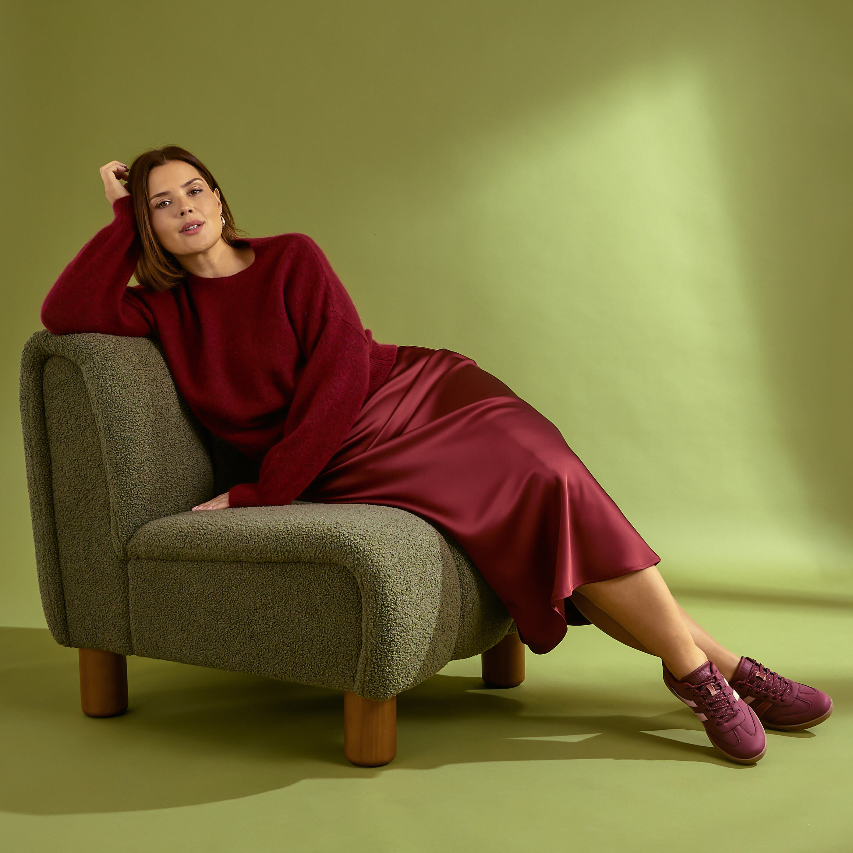 Pull premium &agrave; col rond femme