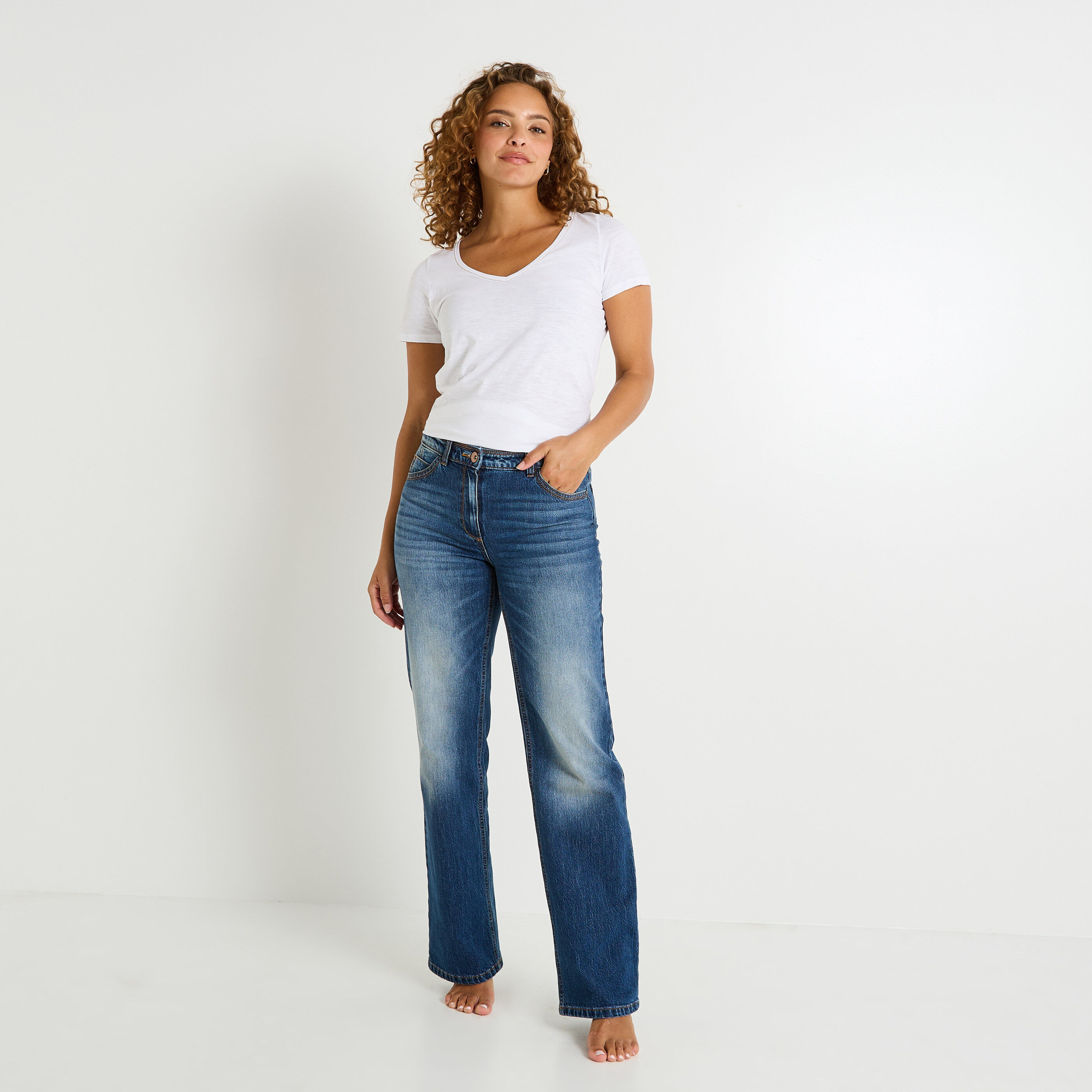 Jean droit TEXAS D01 femme