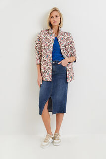 Veste matelassée boutonnée femme