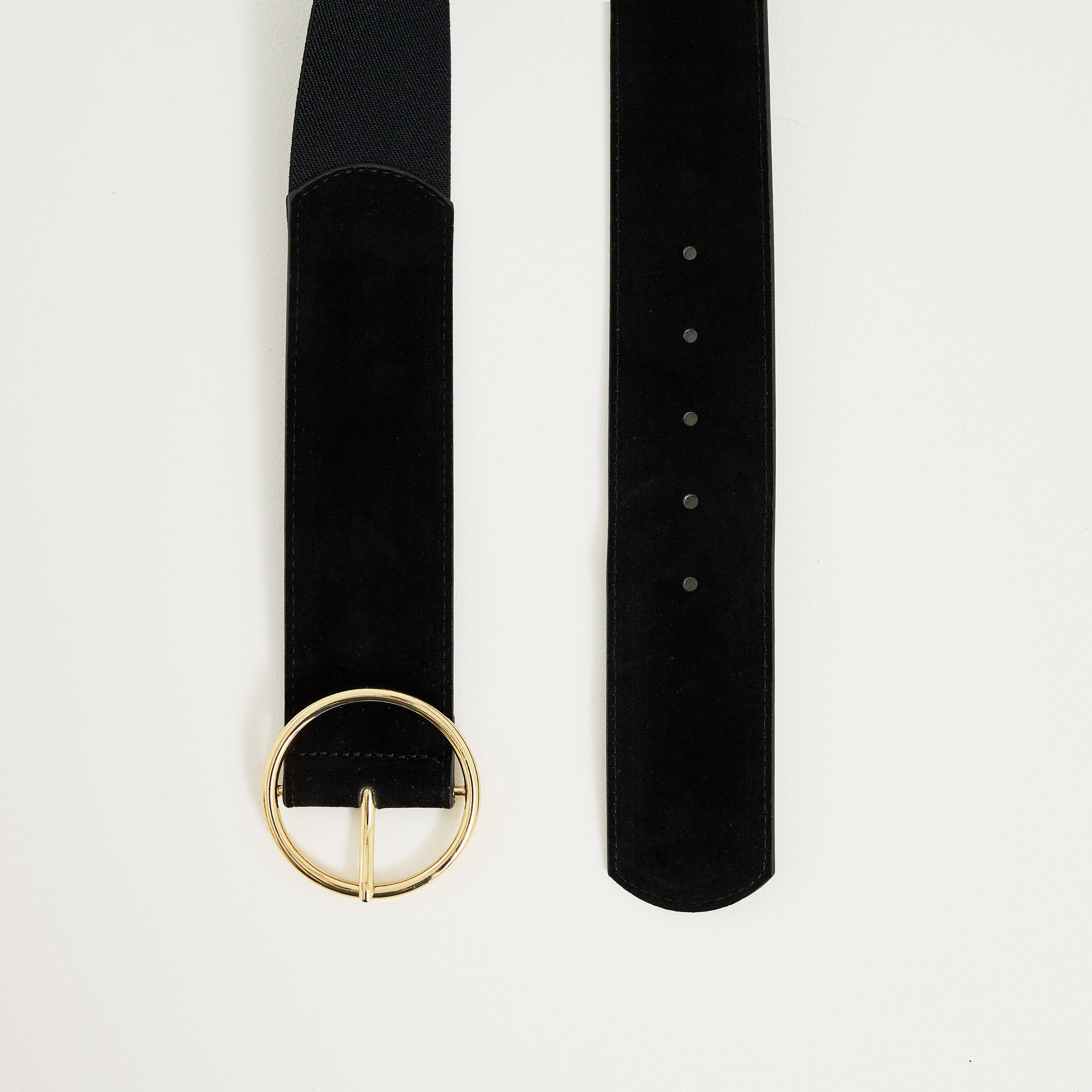 Ceinture large &eacute;lastique femme