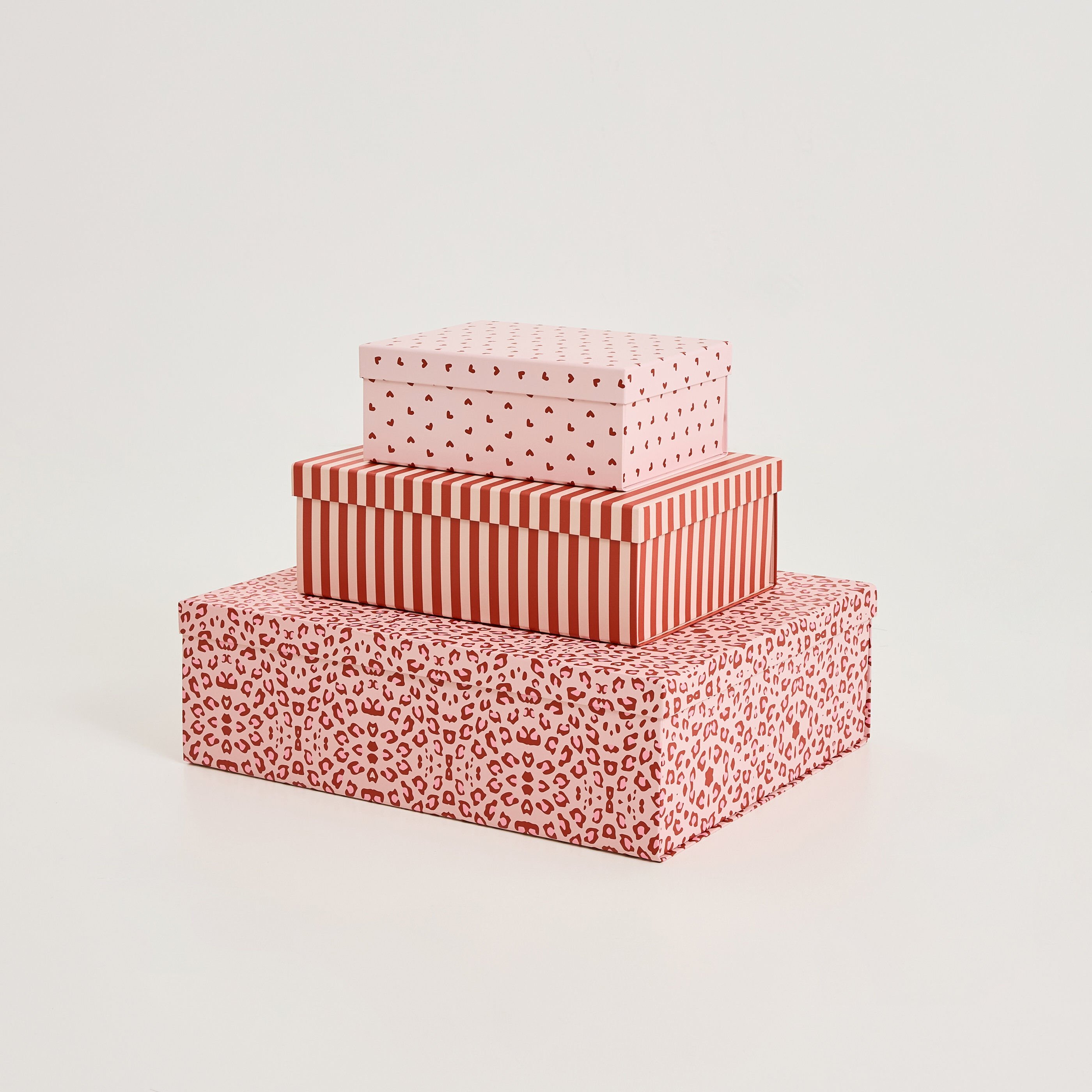 Boite de rangement motif ray&eacute;