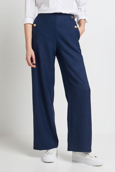 Pantalon large femme