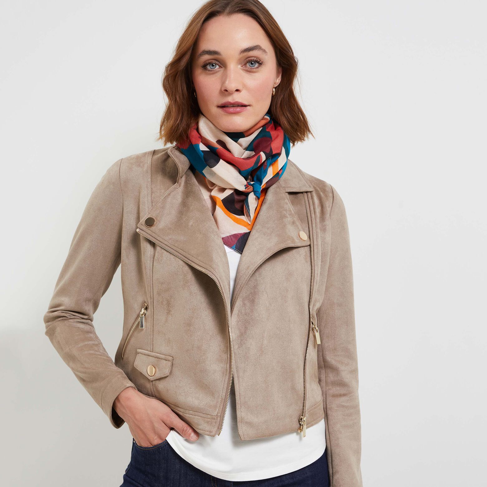 Foulard imprimé femme