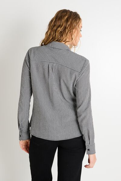 Chemise à carreaux femme