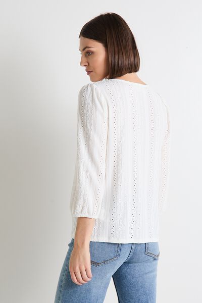 T-shirt col V femme