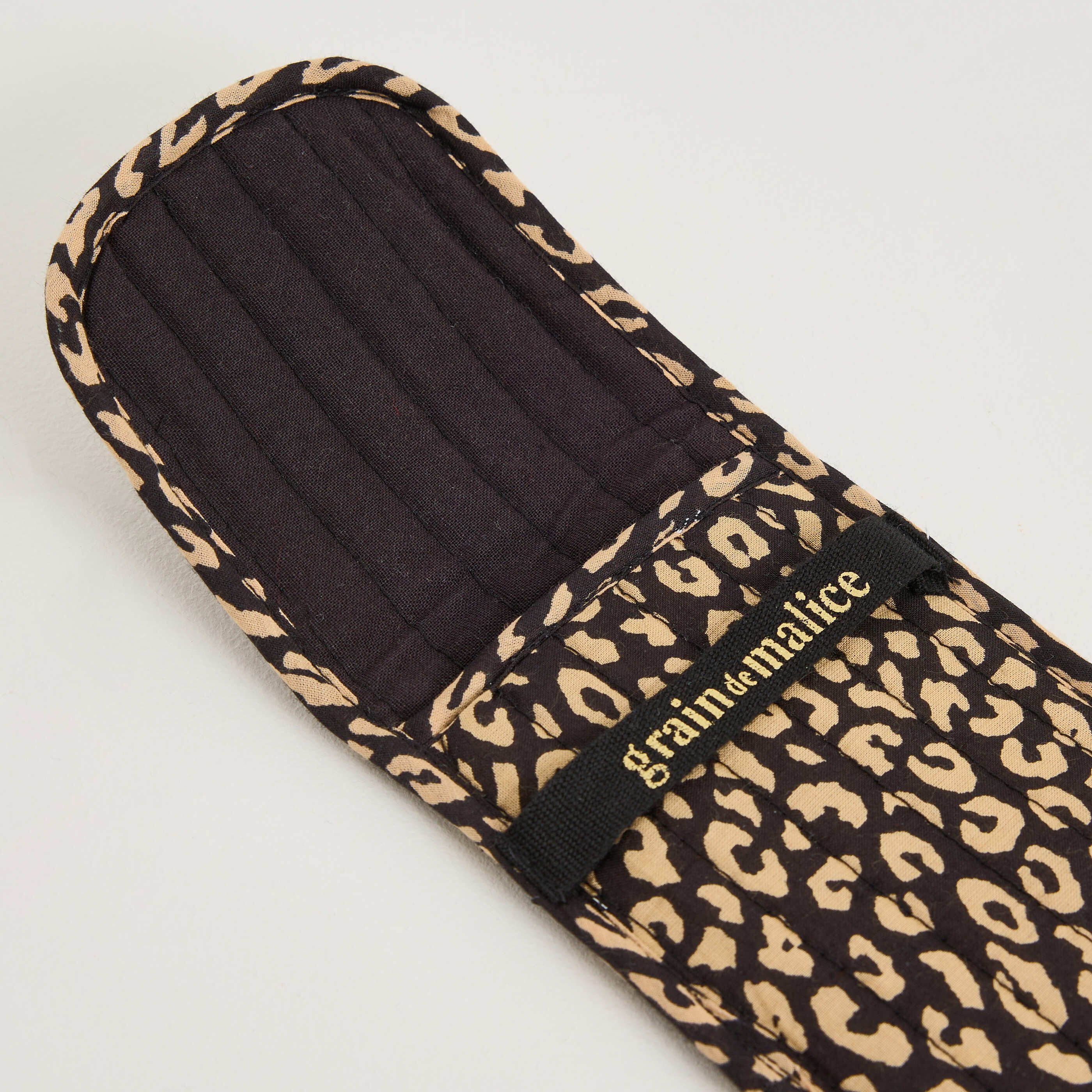 Etui &agrave; lunettes imprim&eacute; l&eacute;opard femme