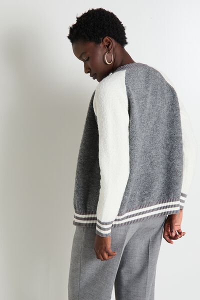 Bomber maille femme