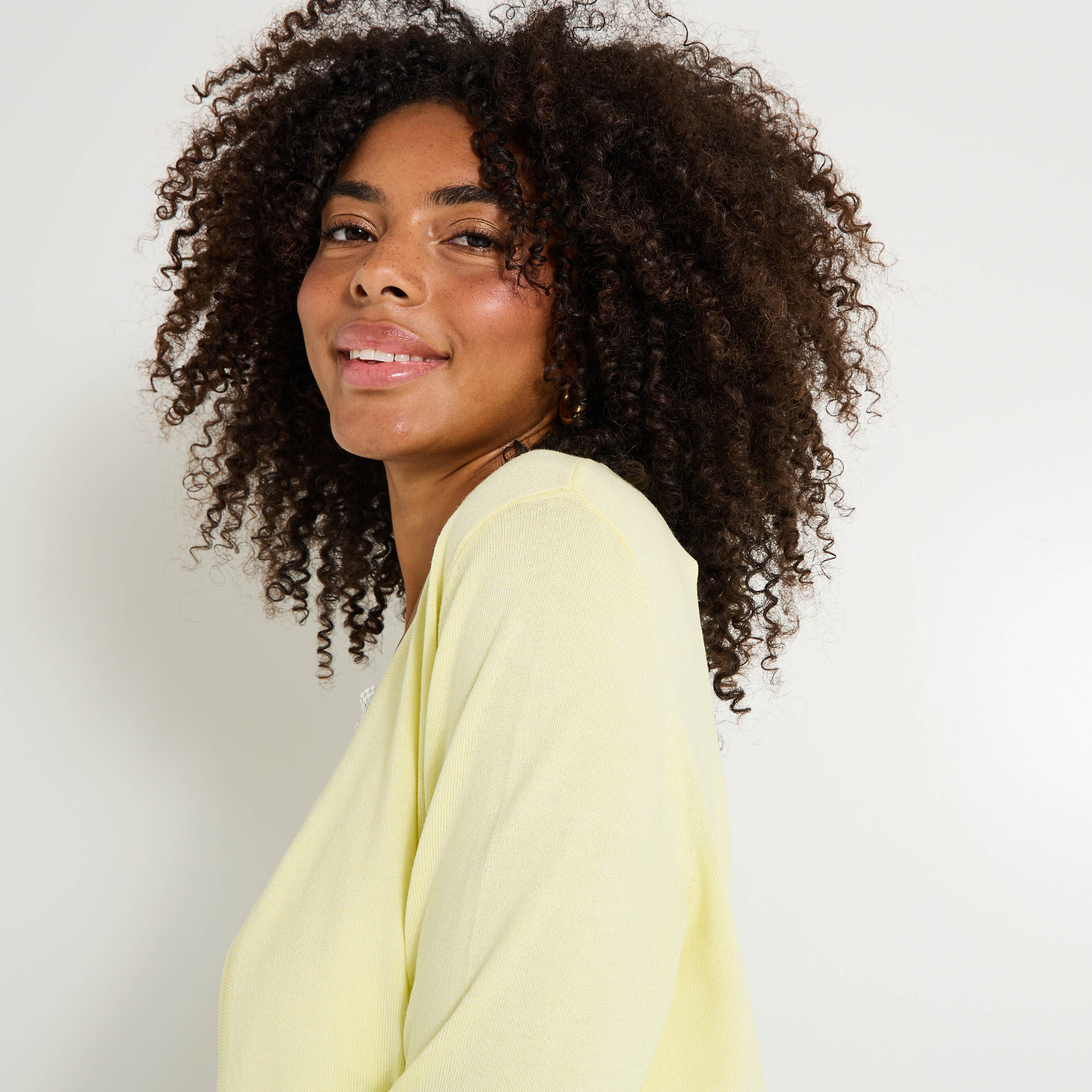 Gilet manches longues femme