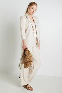 Pantalon large femme