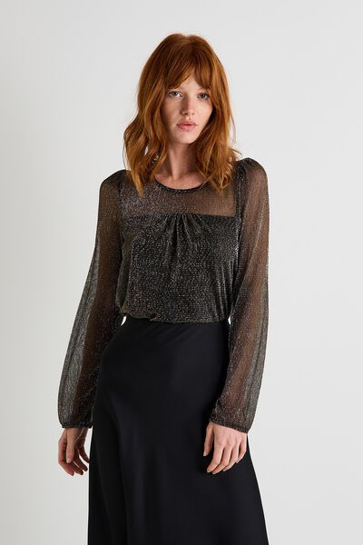 T-shirt col rond femme