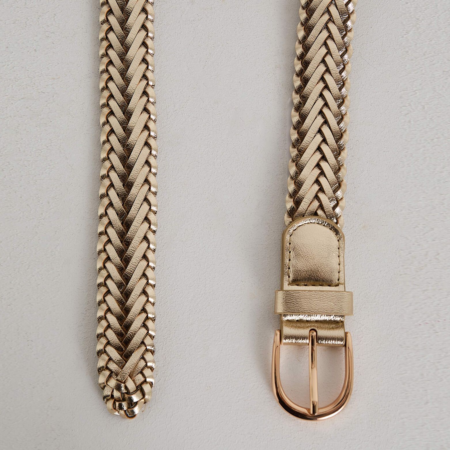 Ceinture tressée femme