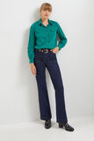 Chemise unie femme