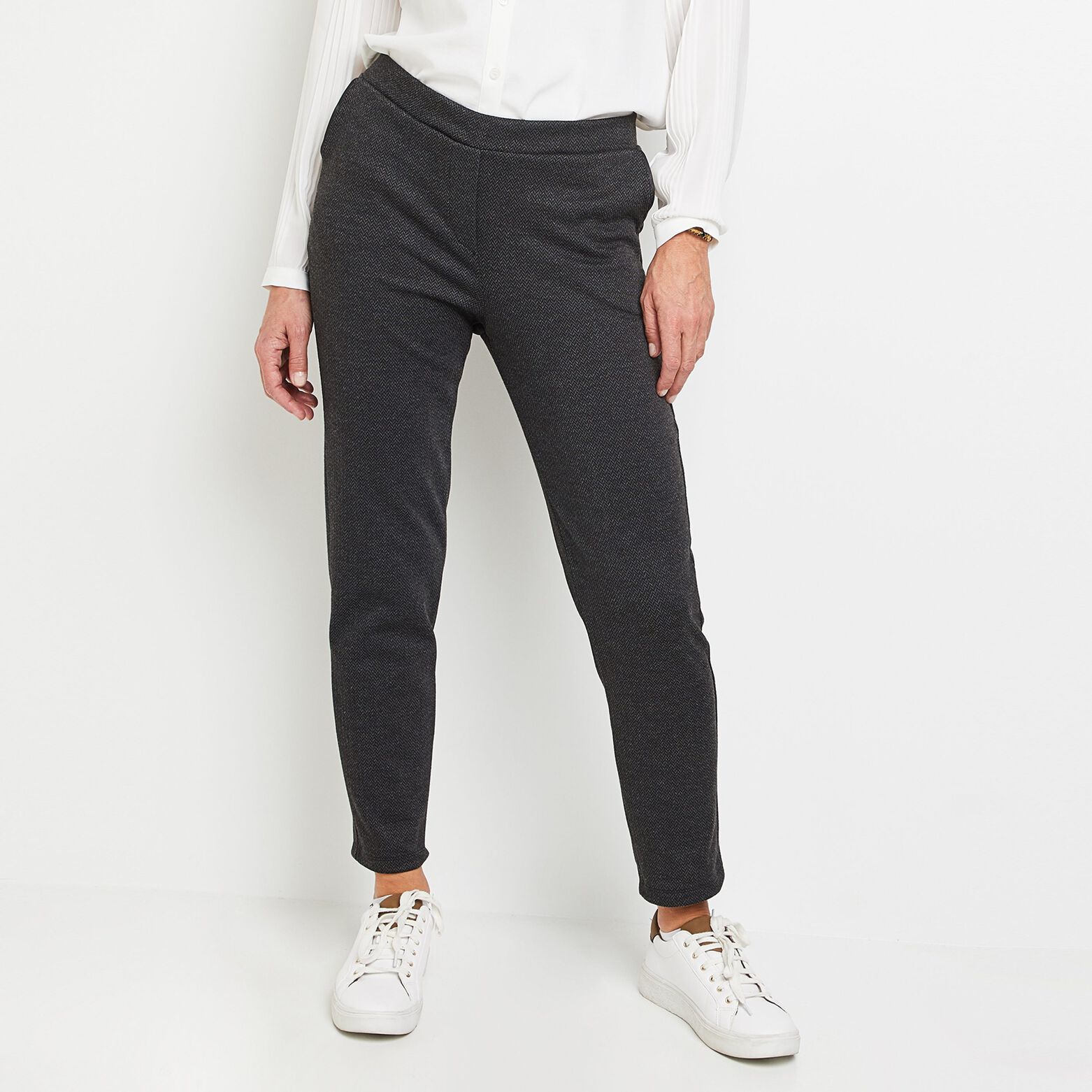 Pantalon en maille femme