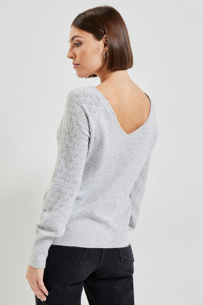 Pull jeux de points femme