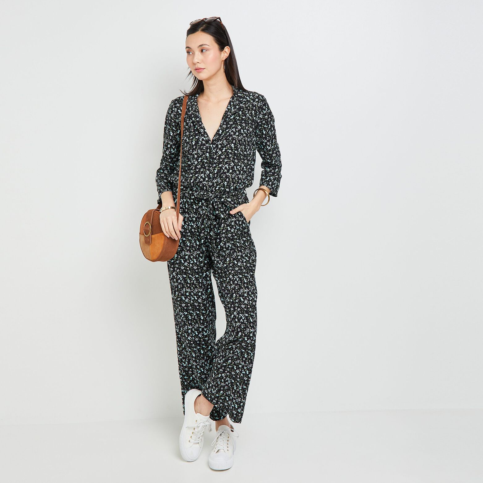 Combinaison chemisier femme