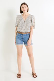 Blouse imprimée femme