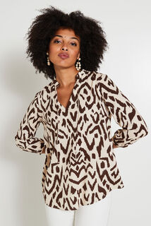 Blouse imprimée femme