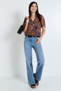 Blouse imprimée femme