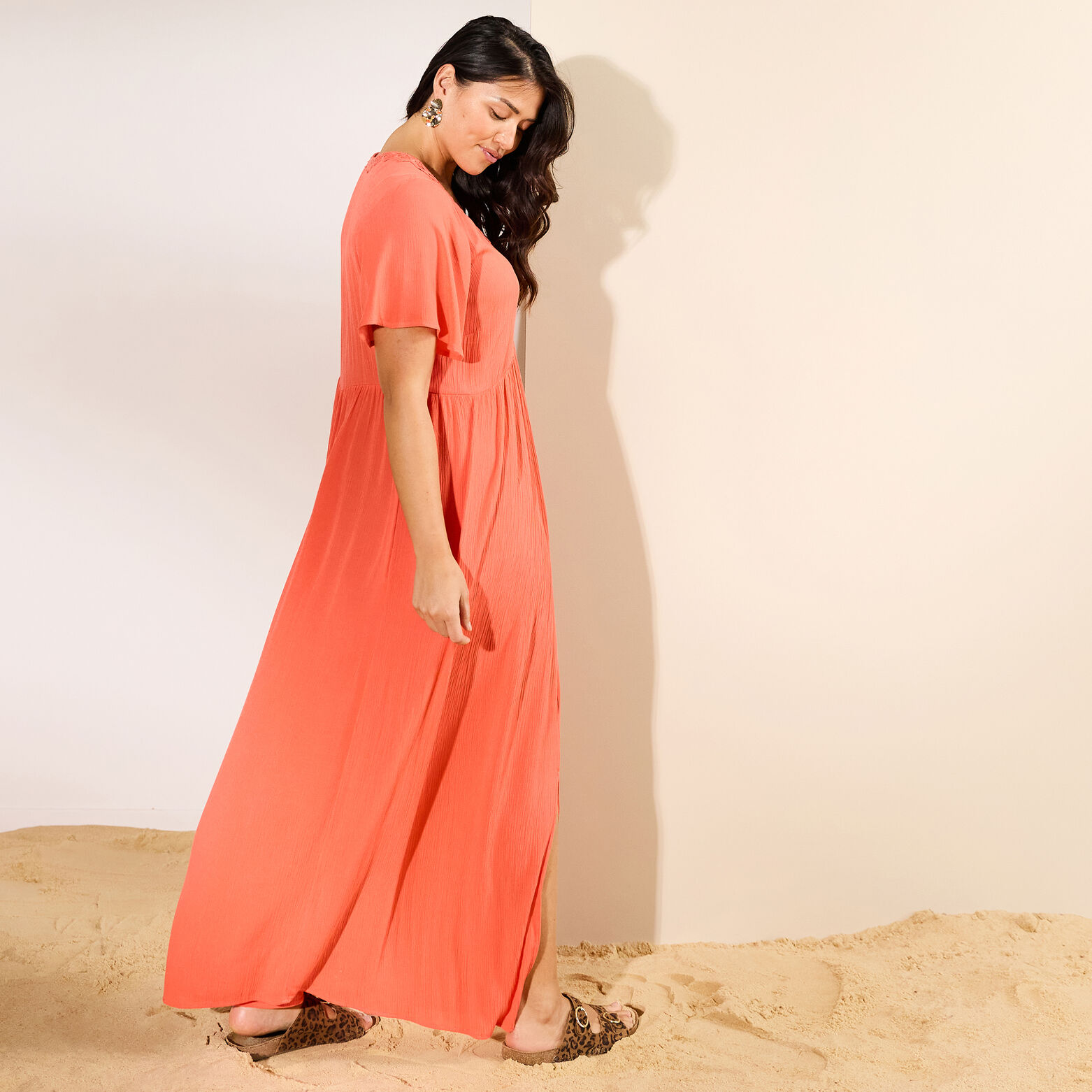 Robe longue femme